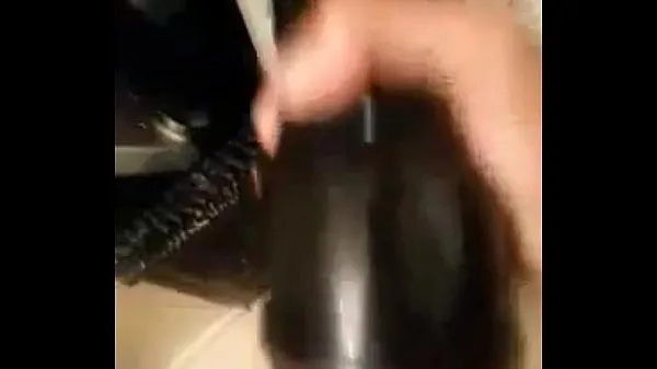 Gorące black dick fucking a fleshlightnowe klipy