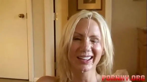 Hot Blondie NaughtyAllie recieves a huge facial after a good blowjob new Clips
