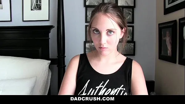 Hot DadCrush- Caught and Punished StepDaughter (Nickey Huntsman) For Sneaking new Clips