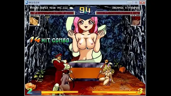 SEXE MUGEN Vega X Shermie KOF nouveaux clips chauds