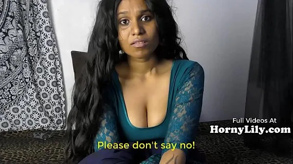 Bored Indian Housewife begs for threesome in Hindi with Eng subtitles Klip baharu panas