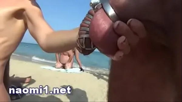 Heiße pisse und multi cum auf einem swinger beach cap d'agdeneue Clips