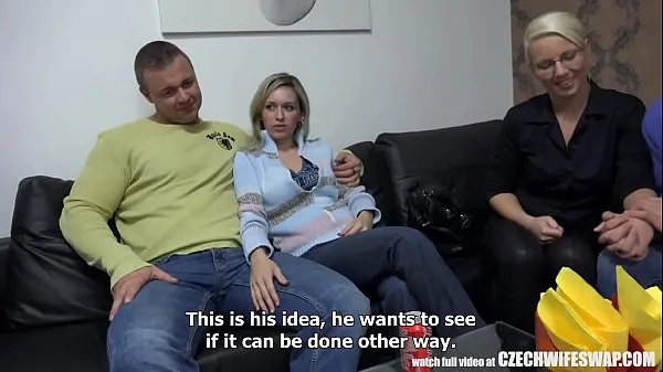 Heta Blonde Wife Cheating her Husband nya klipp