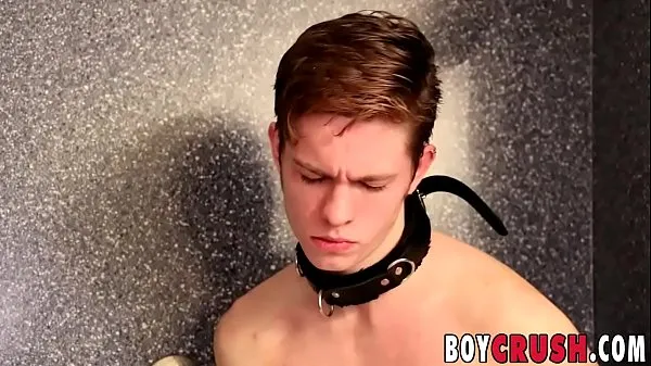 Hot Naughty slave Nico Michaelson has permission to jerk off nye klipp