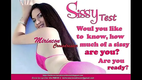 Sissy Test" "Réaffirme la femme qui est en toi nouveaux clips chauds