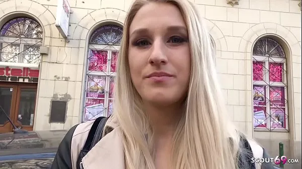 Heiße GERMAN SCOUT - Blonde Diane ANAL gefickt bei echten Castingneue Clips