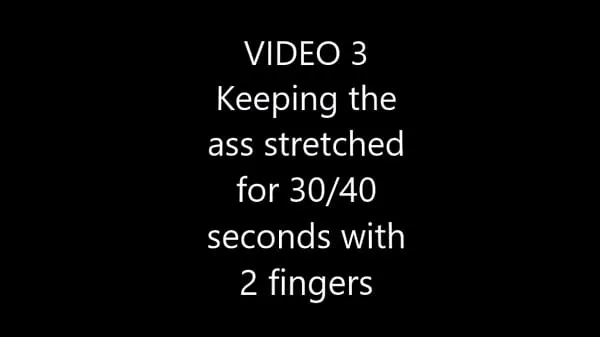 Hot EXERCISE 03 - keeping the ass stretched or 30/40 seconds nuove clip