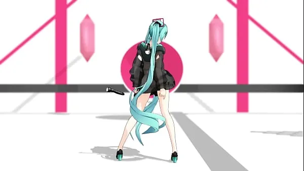 Горячие MMD Hatsune Miku Hipnotize Conqueror Автор [noneferoeroновые клипы