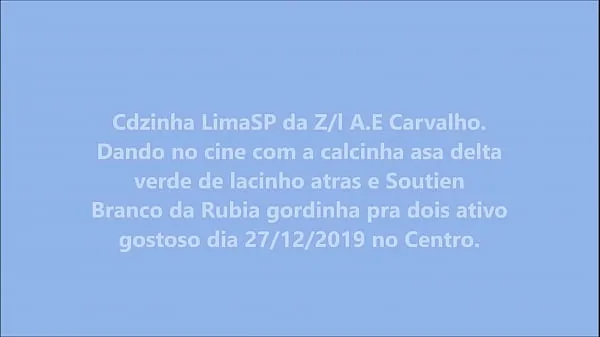 Hotte Cdzinha LimaSP Giving with green lace hang gliding panties and little bows behind Rubia Gordinha 27122019 nye klip