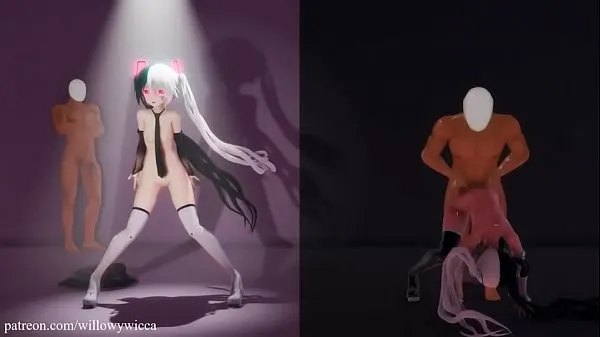 Amoureux avant et arrière-Hatsune Miku nouveaux clips chauds