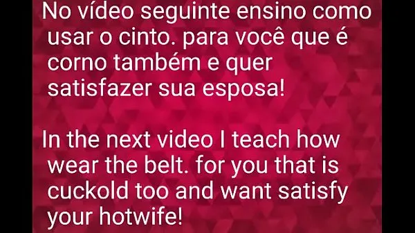 Como um corno satisfaz sua esposa em época de quarentena e com o pau preso no cinto de castidade? - Casal Edu e Aline - How does a cuckold satisfy his wife in quarantine and with her cock strapped to her chastity belt? - Couple Edu and Aline novos clipes interessantes