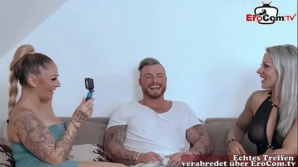 Hot Troie sportive tedesche scopano l'anale in un trio e grandi tette nuove clip