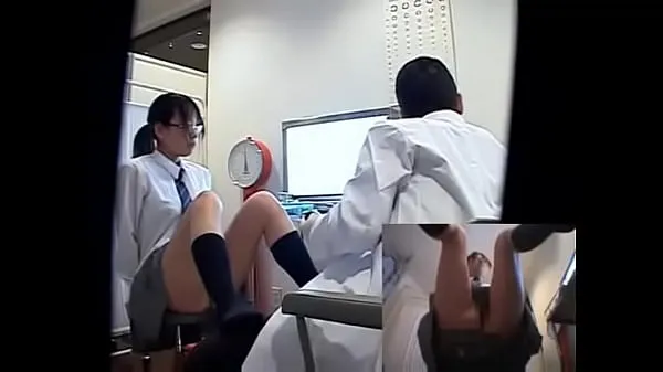 Vroči Japanese School Physical Examnovi posnetki