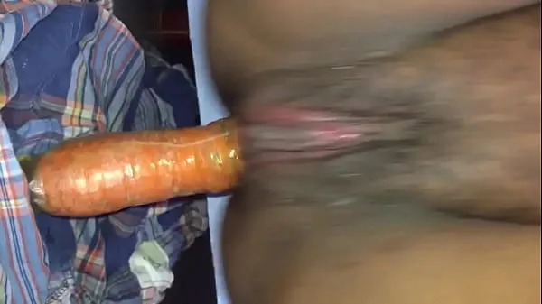 Anal riding a carrot HD مقاطع جديدة رائعة