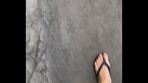 Hot walking on the street with cock out new Clips