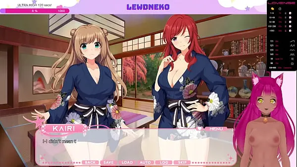 Hot VTuber LewdNeko Plays Lewd Idol Project Hot Springs Part 2 nuove clip