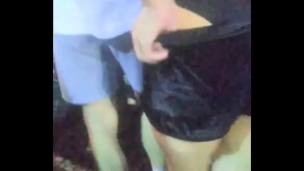 گرم wife walking at party and showing ass in public while husband filming نئے کلپس