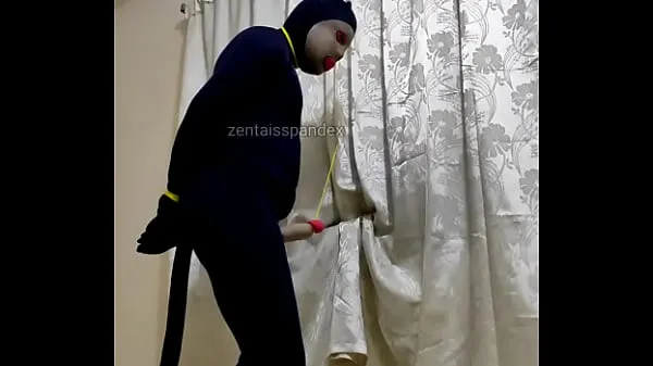 ホットZentai human animal penis bondage bdsm femdom新しいクリップ