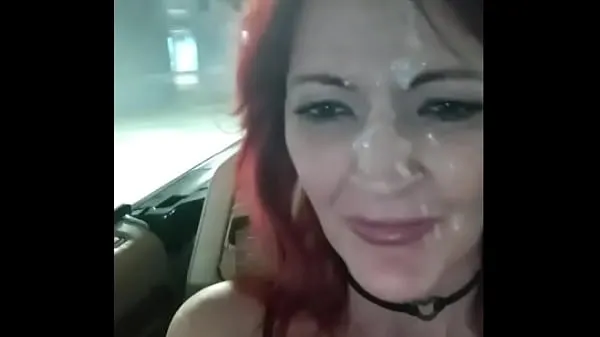 Hot Milf Gets A Facial And Driven Around Town- Public Cum Walk new Clips