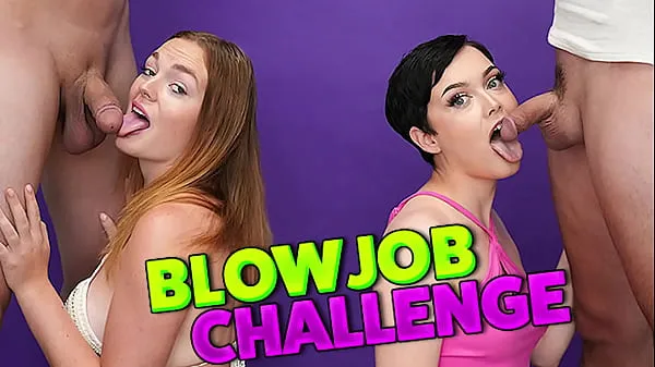 Hot Blow Job Challenge - Chi può venire per primo nuove clip