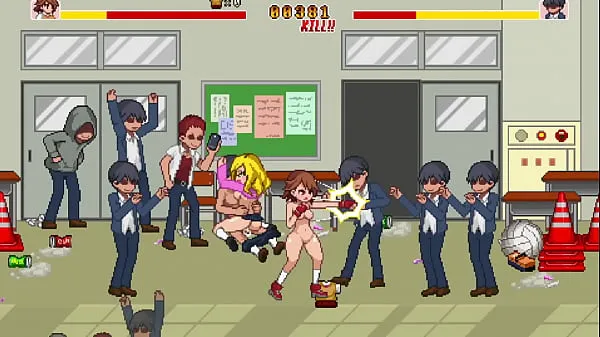 School dot fight* Hot teen gets fucked by classmates eager for pussy and ready to fill her with cum | Hentai Games Gameplay | P1 مقاطع جديدة رائعة