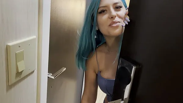 Hotte Casting Curvy: Blue Hair Thick Porn Star BEGS to Fuck Delivery Guy nye klip