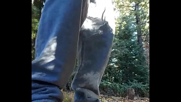 Hotte Me Cumming In The Woods Side View 102523 nye klip