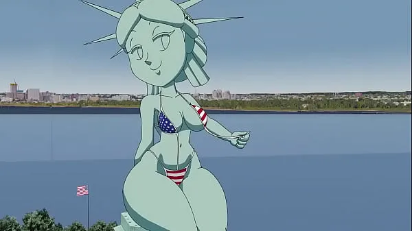 Heiße Freiheitsstatue – Tansau (Pornoanimation, 18neue Clips