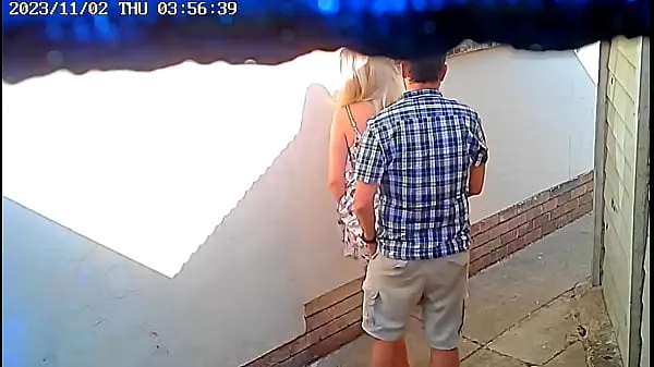 Gorące Daring couple caught fucking in public on cctv cameranowe klipy