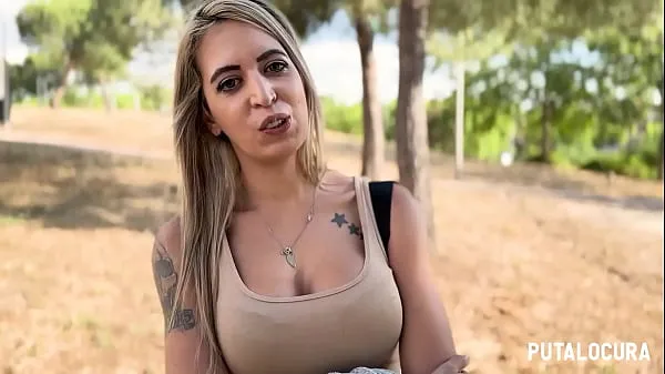 Heta PutaLocura - A tesuda Canaria Dulce Maylene é pega e fode no parque com Torbe nya klipp