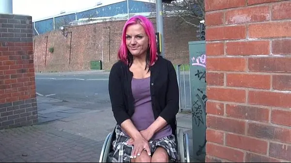 Hot Wheelchair bound Leah Caprice in uk flashing and outdoor nudity new Clips